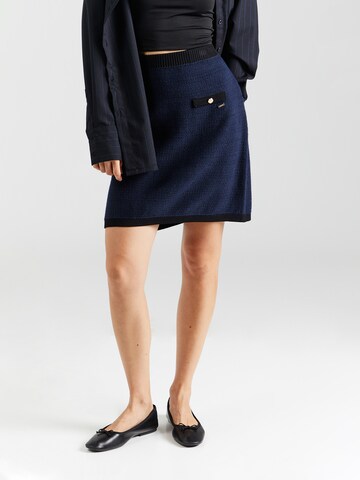 Lindex Rok 'Malva' in Blauw: voorkant