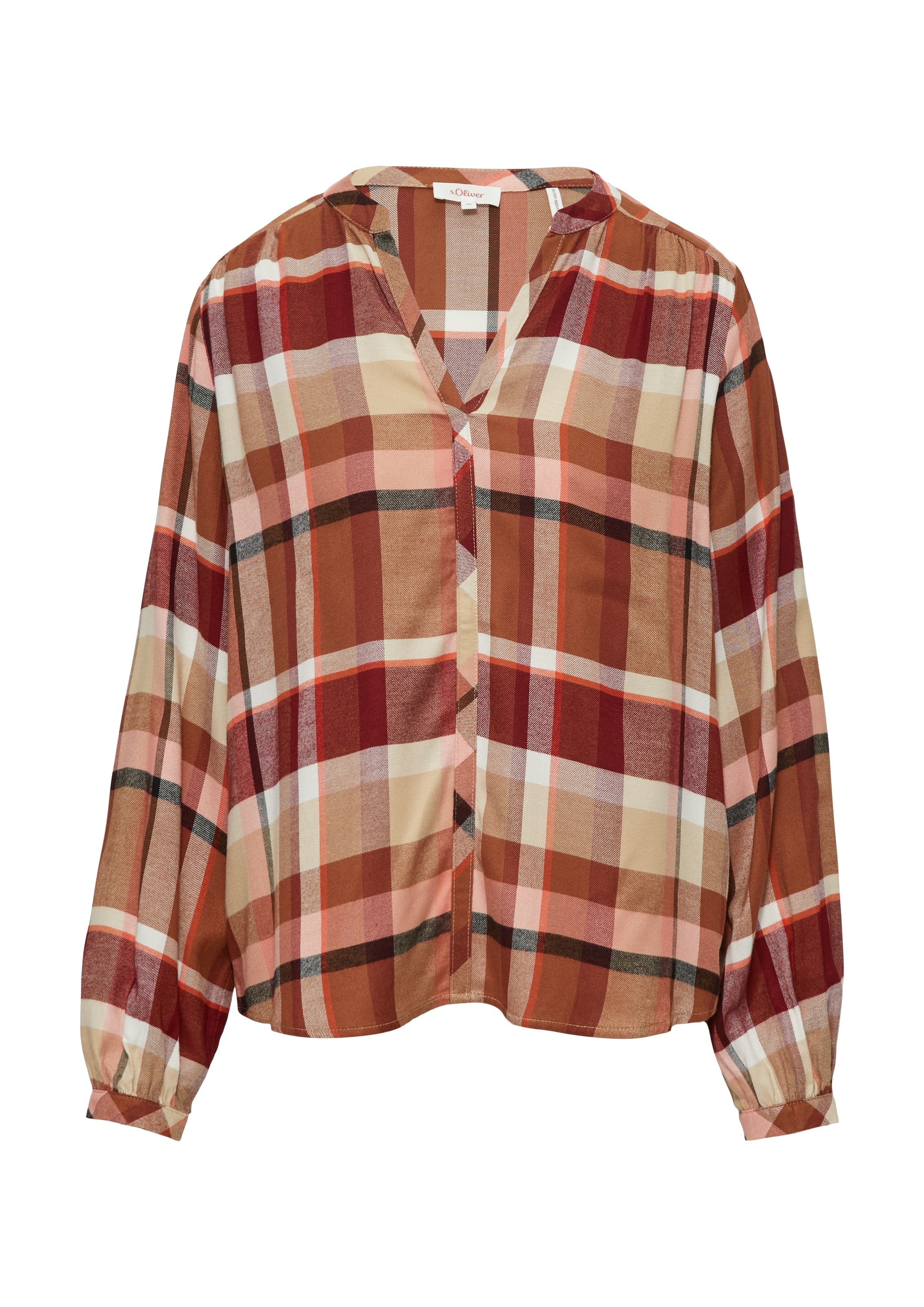 s.Oliver Blouse in Gemengde kleuren: voorkant