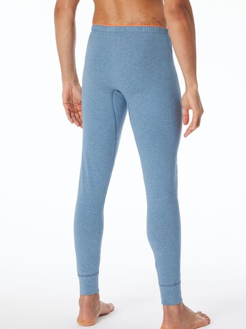 SCHIESSER Lange onderbroek in Blauw