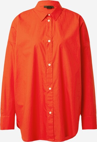 Monki Blouse in Rood: voorkant