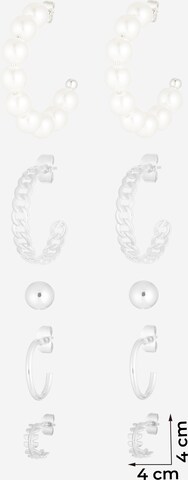 PIECES Earrings 'ASTA' in Silver