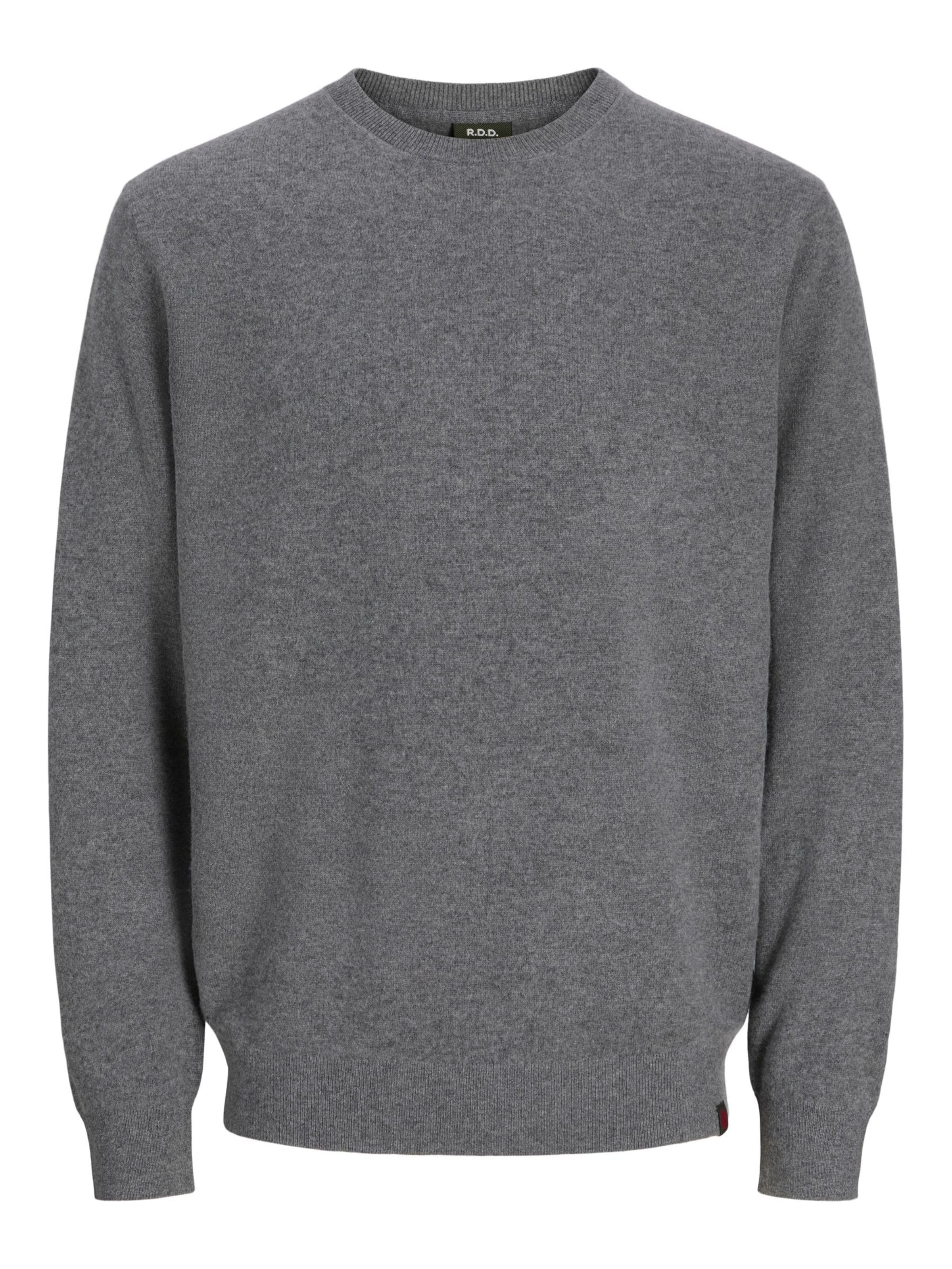 R.D.D. ROYAL DENIM DIVISION Pullover 'RDDBROOKS' in Grau: Vorderseite