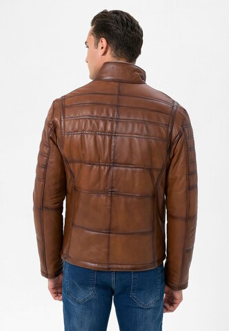 Veste mi-saison Jimmy Sanders en marron