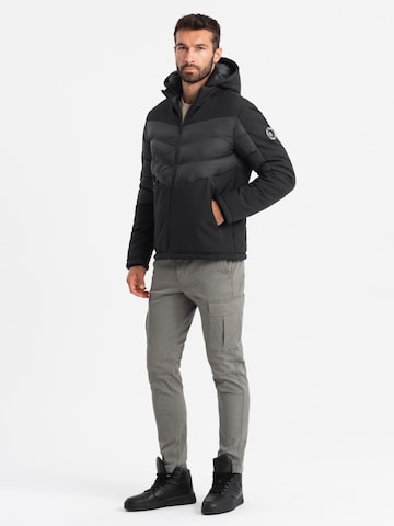 Ombre - Chaqueta de entretiempo en negro: frente
