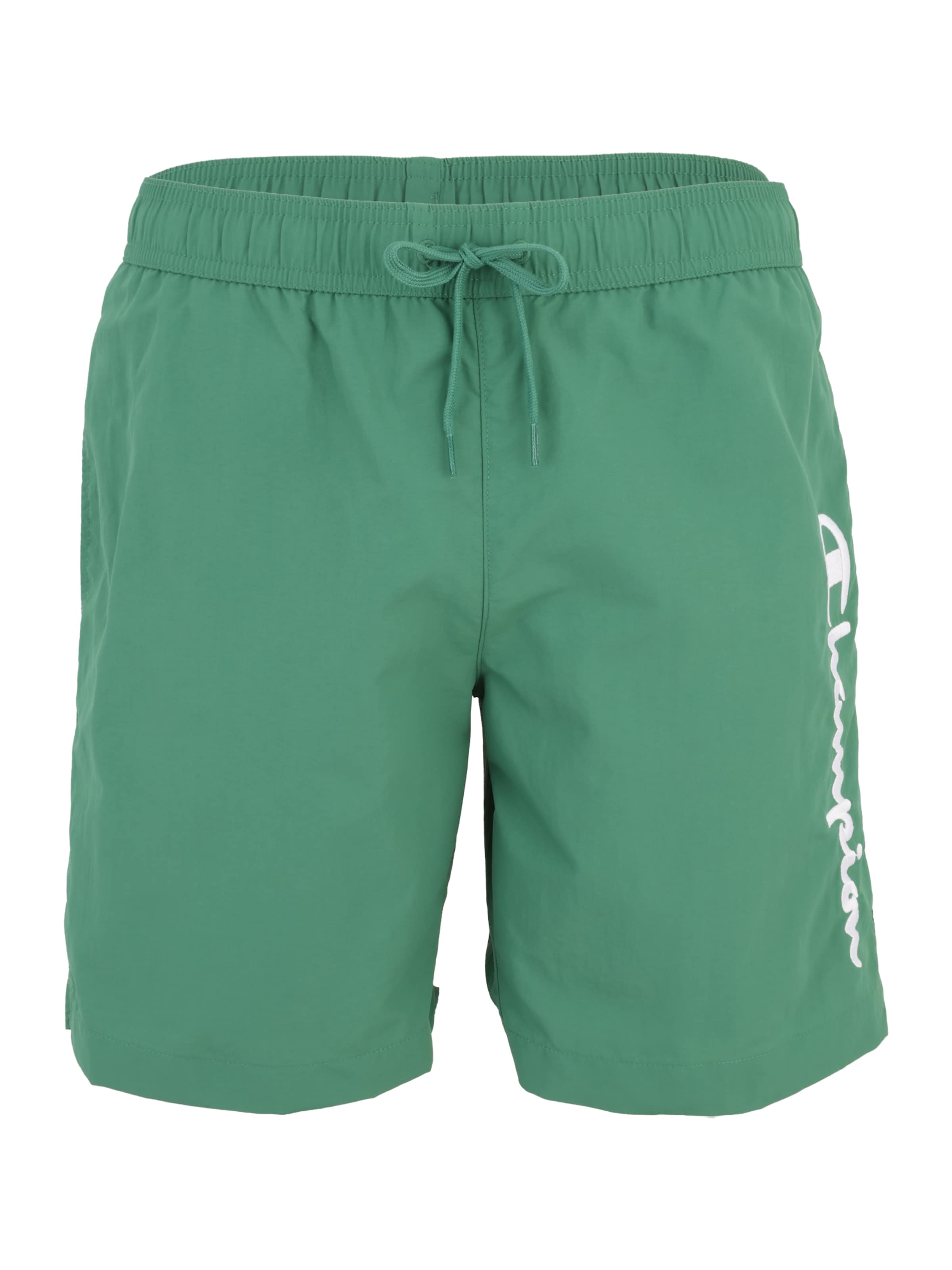 Champion Authentic Athletic Apparel Ujumispüksid, värv roheline: eest vaates