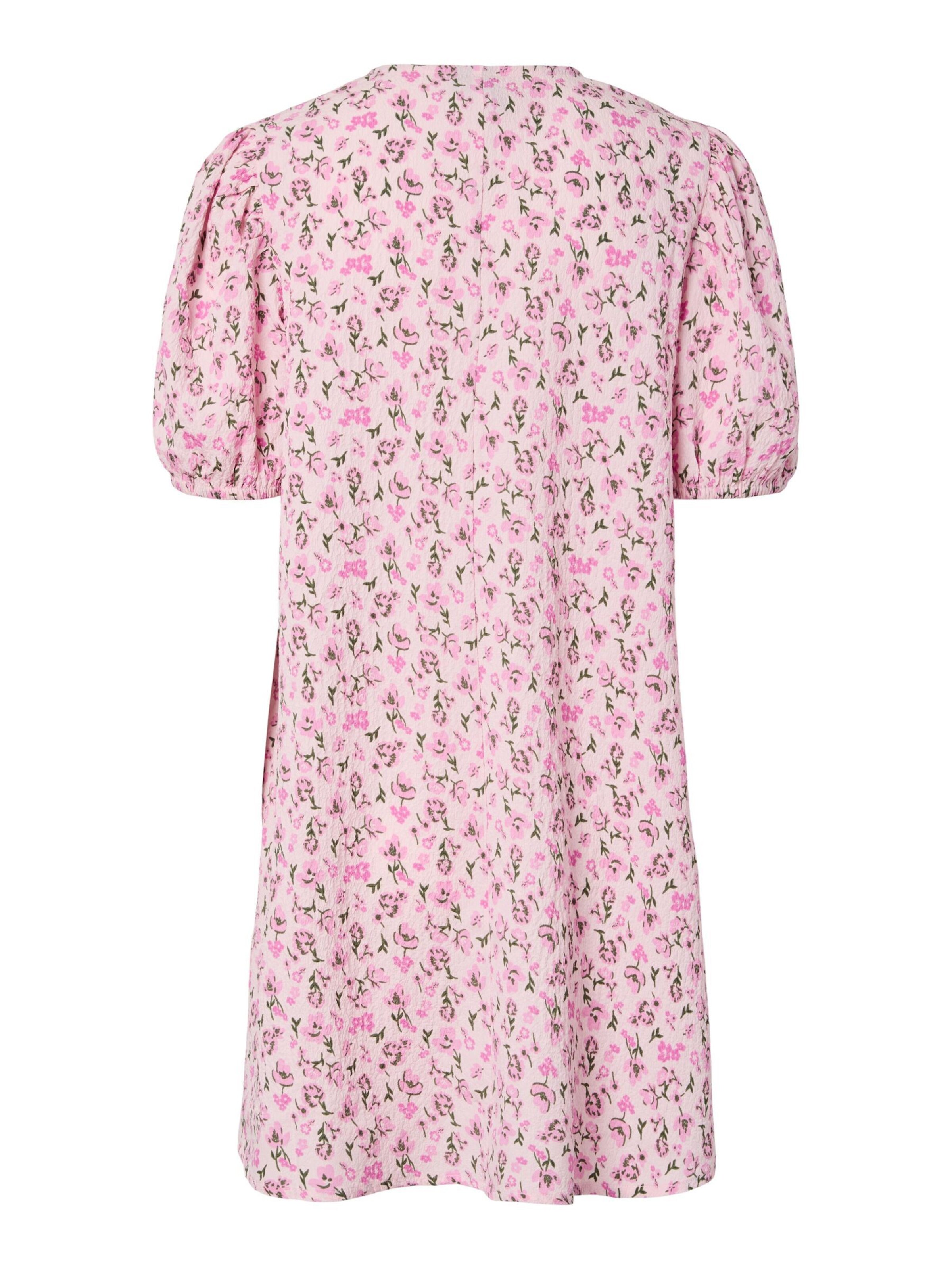 PIECES Jurk 'PCTalia' in Roze