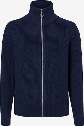 Cardigan Franco Callegari en bleu : devant