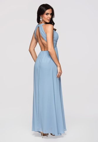 Robe de soirée Ombre en bleu