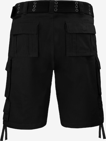 normani Regular Outdoorshorts 'Atacama' in Schwarz