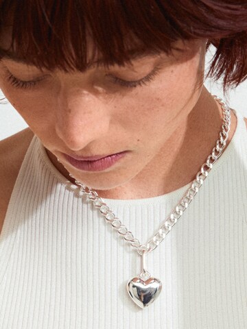 Pilgrim Přívěsek ' Charm Full Heart ' – stříbrná: přední strana