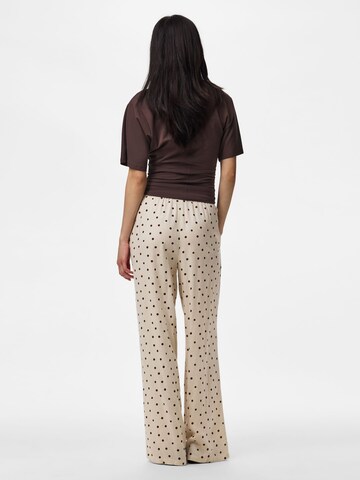 Wide Leg Pantalon 'PCPia' PIECES en gris