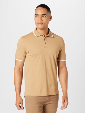 T-Shirt 'Parlay' BOSS en beige : devant