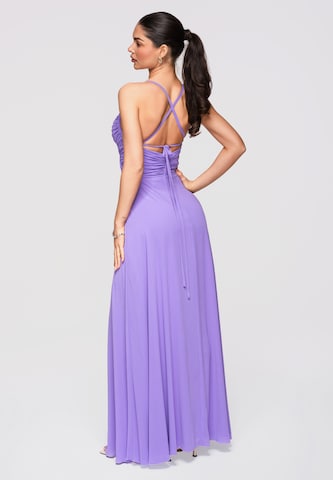 Robe de soirée Ombre en violet