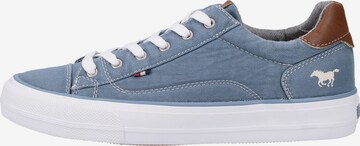 MUSTANG Sneakers laag in Blauw