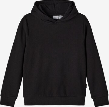 NAME IT - Sudadera en negro: frente