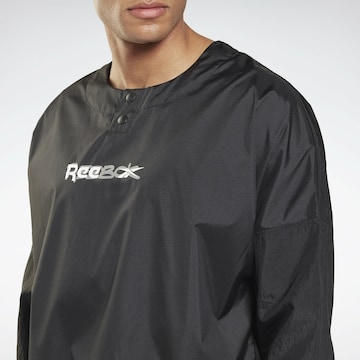 Giacca per l'allenamento di Reebok in nero