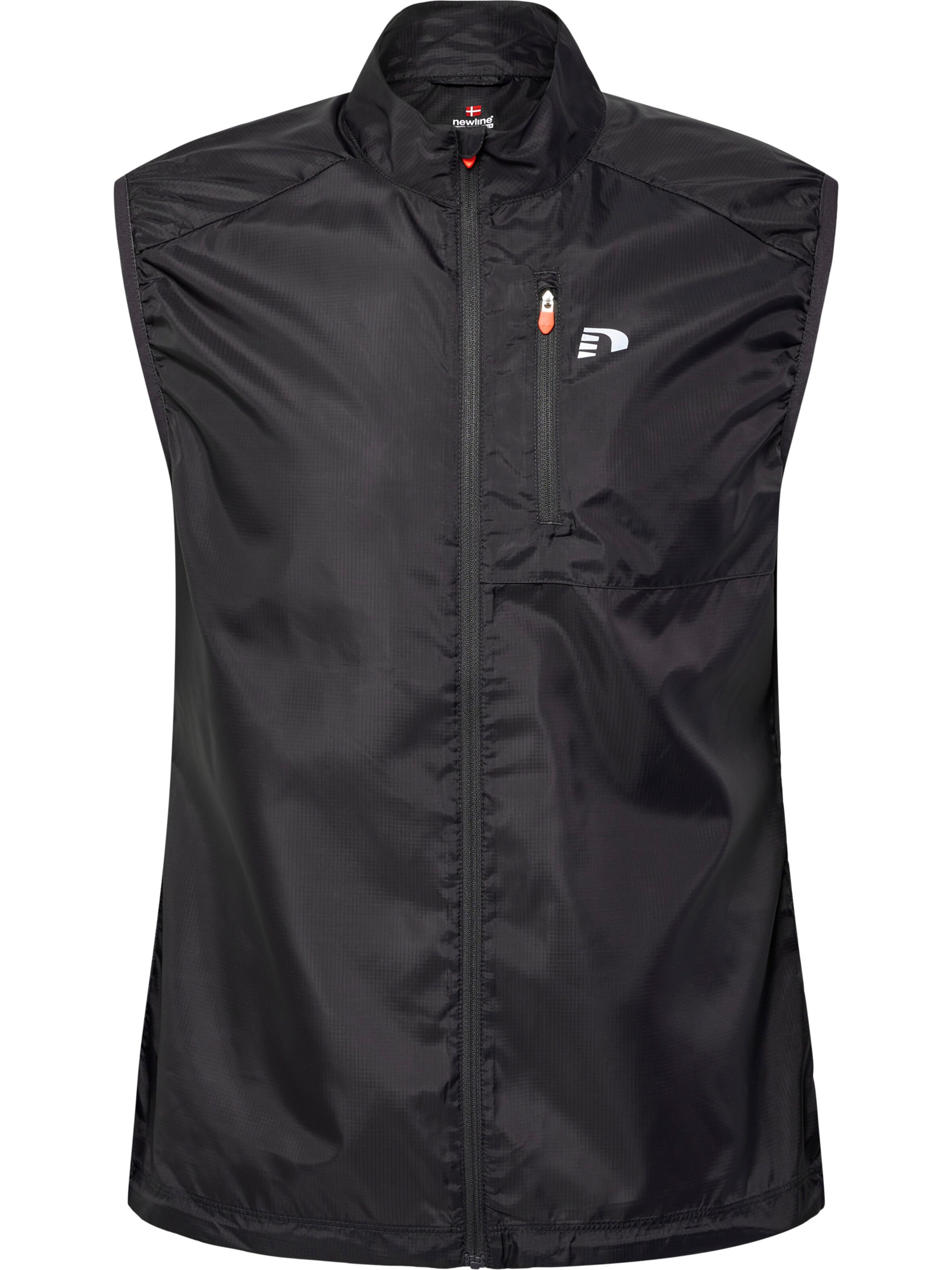 Newline Sportsvest i sort: forside