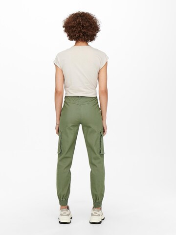 Effilé Pantalon cargo 'ONLBETSY-ALVA' ONLY en vert