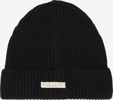 MUSTANG Beanie in Black: front