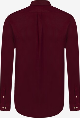 Coupe regular Chemise Felix Hardy en rouge