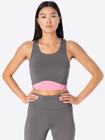 NU-IN Top in Grey: front