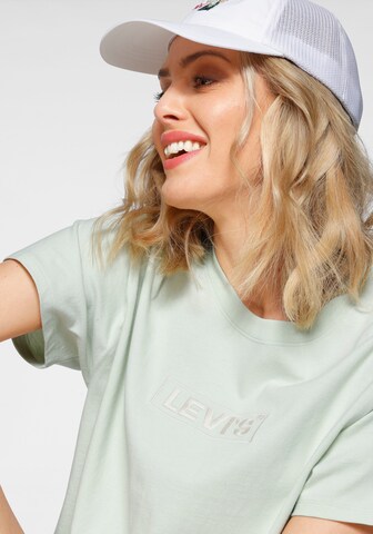 LEVI'S ® Shirt 'Graphic Varsity' in Green