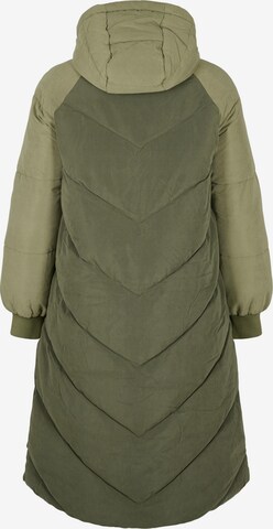 Manteau d’hiver 'CAPEACHY' Zizzi en vert