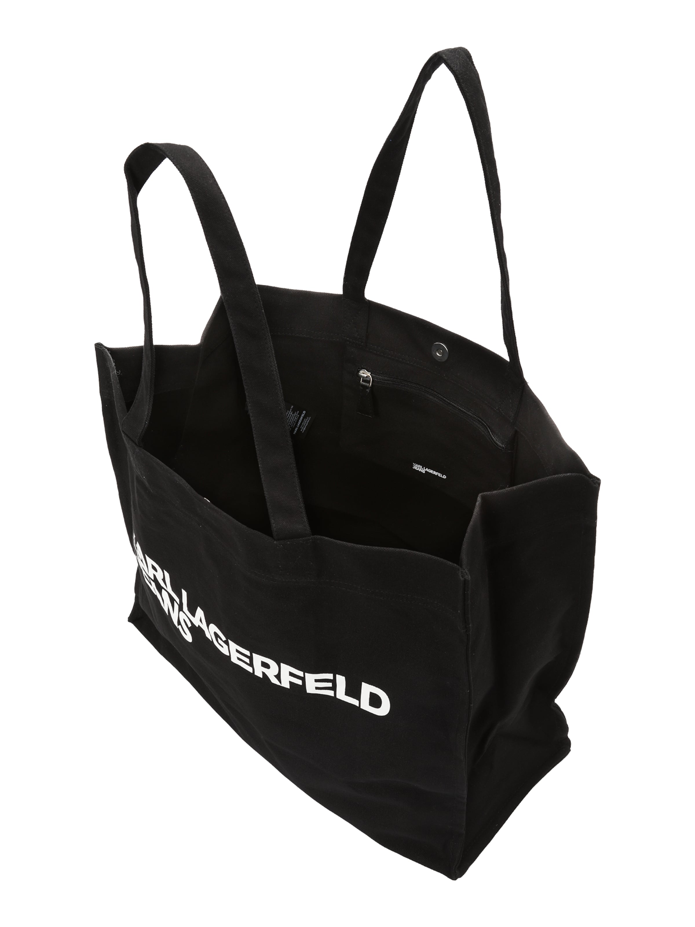 juoda KARL LAGERFELD JEANS Pirkinių krepšys