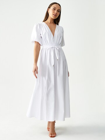 Robe 'LOLIITA ' Sável en blanc