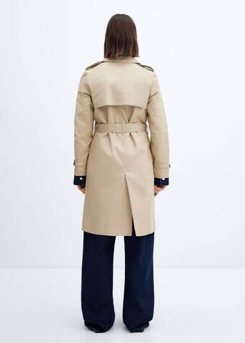 MANGO Between-Seasons Coat 'Polana' in Beige