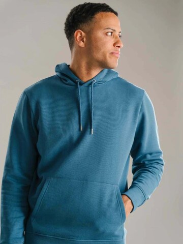 TEESHOPPEN Sweater ' Sweatshirt Hoodie ' in Blue