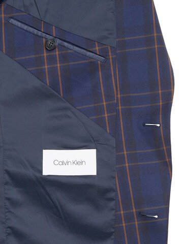Calvin Klein Regular fit Business blazer 'Calvin Klein Sakko' in Blue