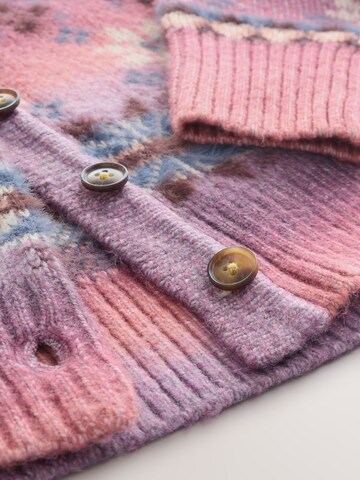 Next - Casaco de malha em roxo