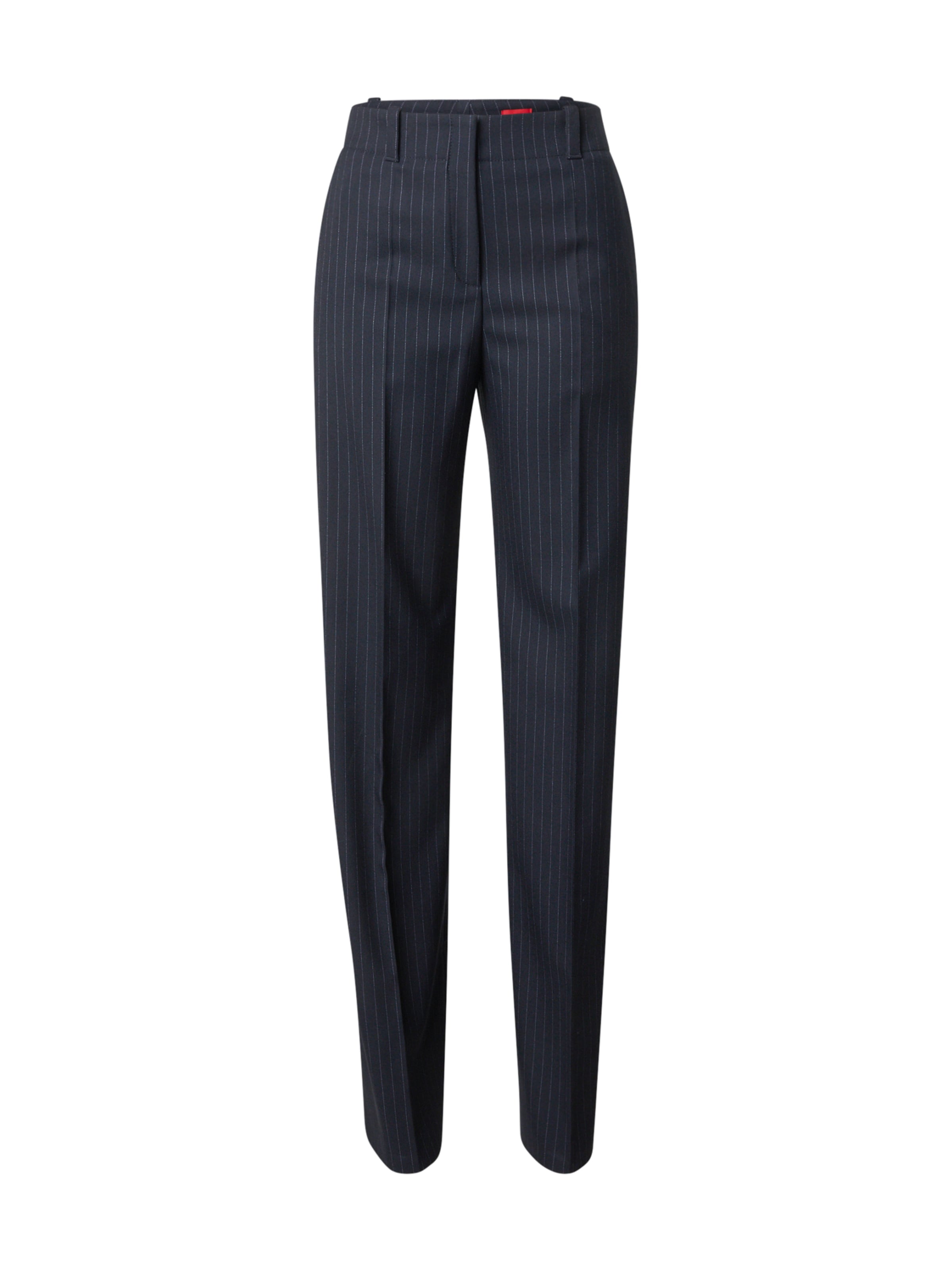 HUGO Zvonové kalhoty Kalhoty s puky 'Hulana' – modrá: přední strana