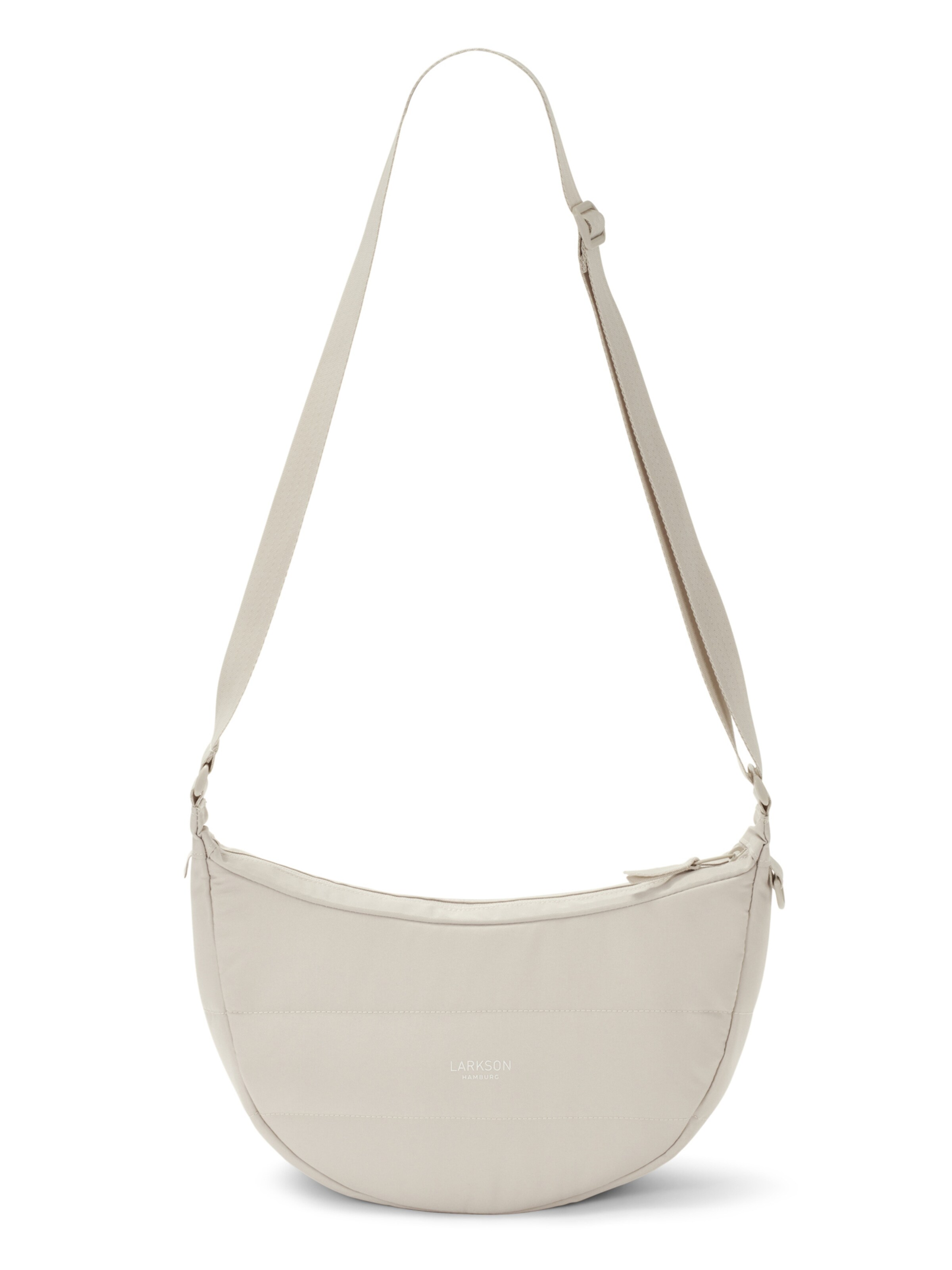 LARKSON Skuldertaske 'Emma Small' i beige: forside