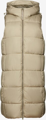 ESPRIT Bodywarmer in Beige: voorkant