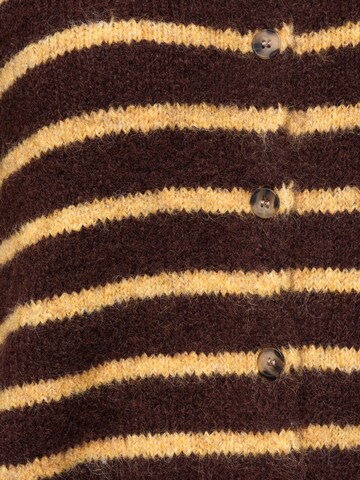 Ombre Knit cardigan in Brown