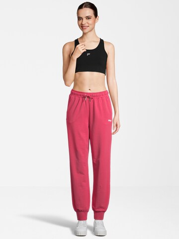 Effilé Pantalon FILA en rouge