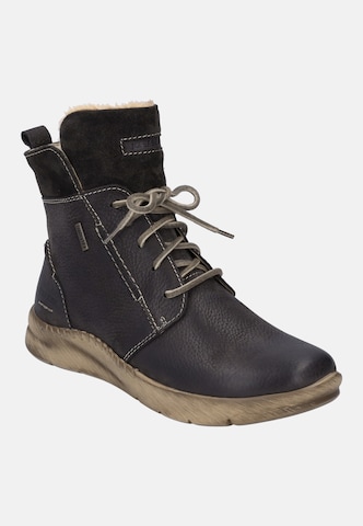 JOSEF SEIBEL Lace-up bootie in Grey