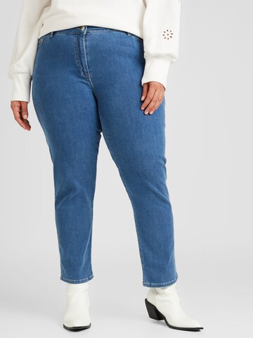 Persona by Marina Rinaldi Slimfit Jeans 'SCILLI' in Blauw: voorkant