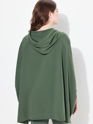 Ulla Popken Oversizeshirt in Grün