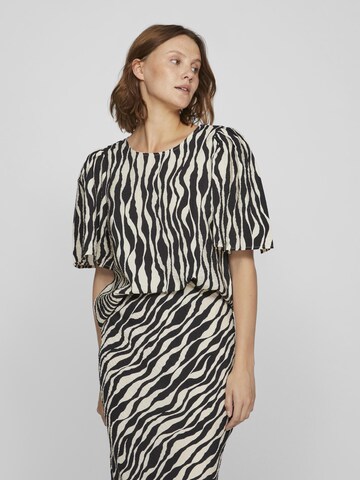 VILA Blouse in Black: front