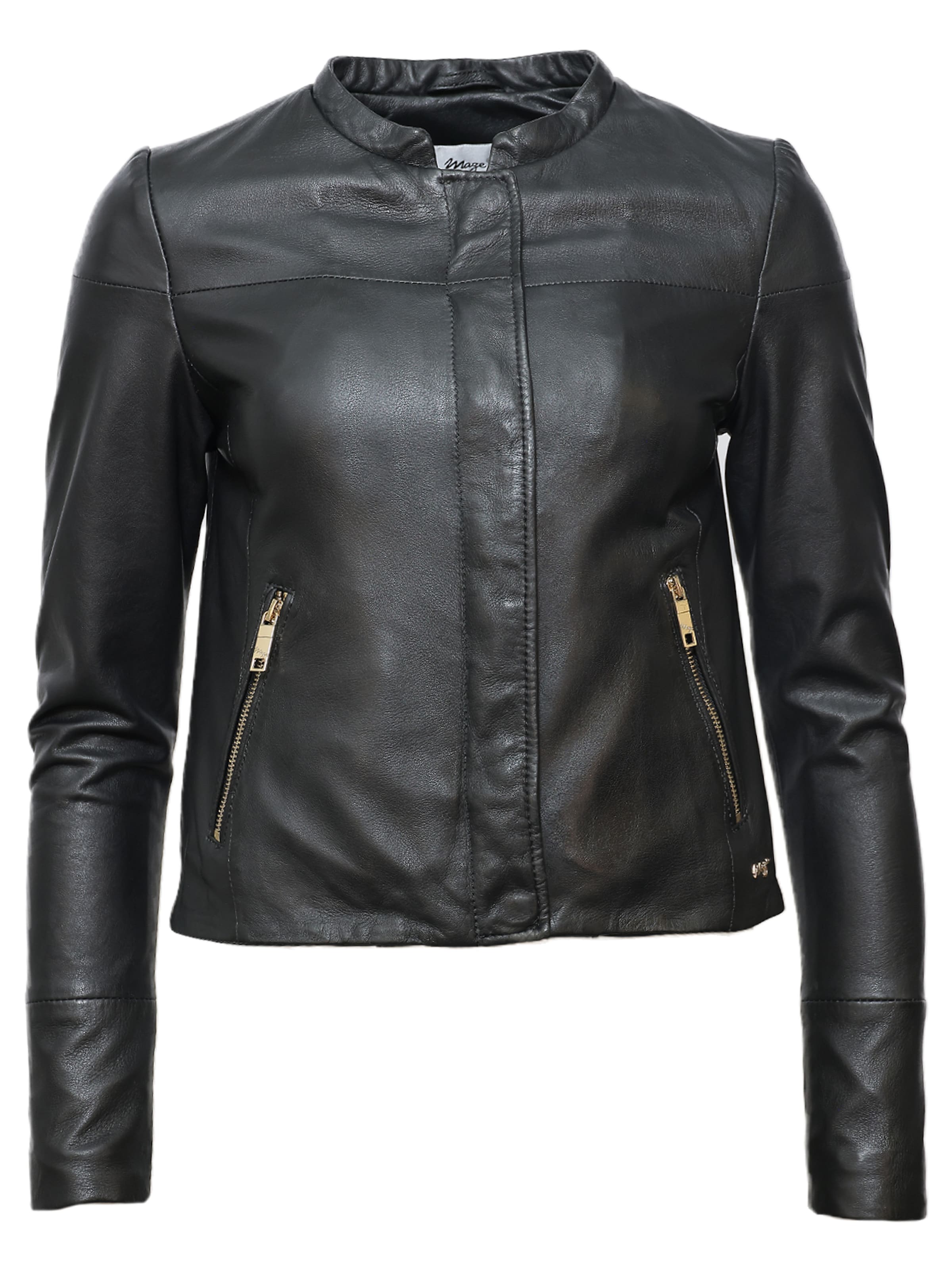 Maze Tussenjas in Zwart: voorkant