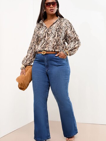 Camicia da donna di Lipsy in beige