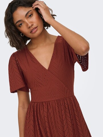 JDY Kleid in Braun