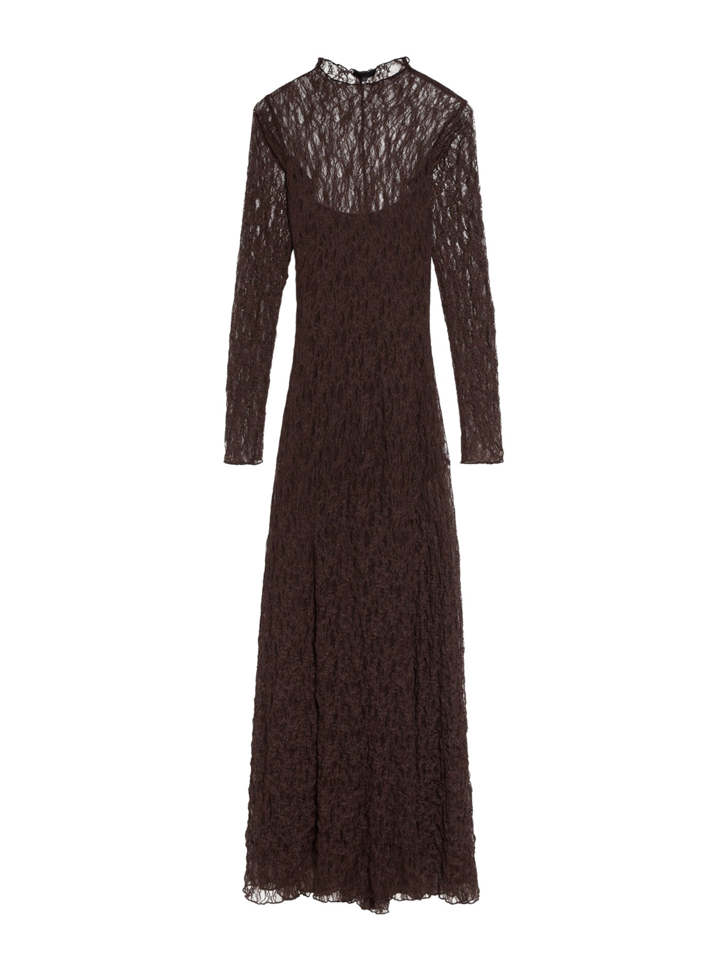 Bershka Dress in Brown: front