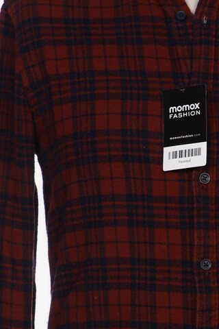 Cleptomanicx Button Up Shirt in M in Brown