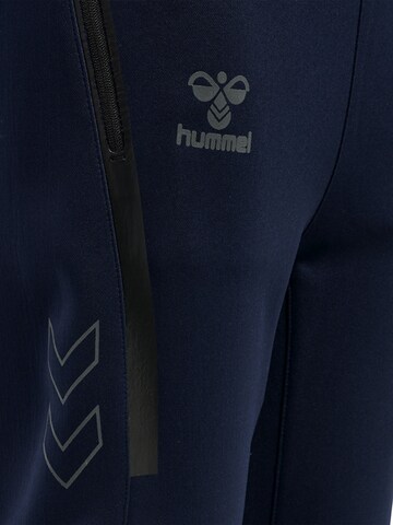 Hummel Slimfit Sporthose 'Cima' in Blau