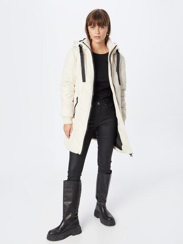 JDY Winter coat 'Skylar' in Beige