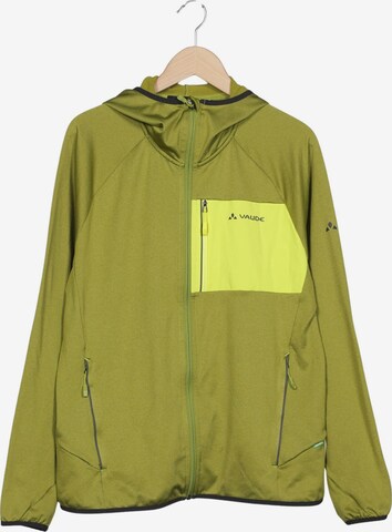 VAUDE Strickjacke L-XL in Grün: Vorderseite